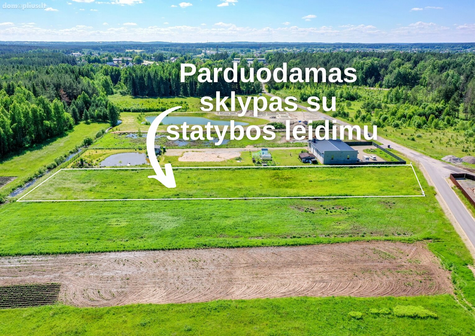 Land for sale Vilniaus rajono sav., Mickūnuose, Dėdoniškių g.