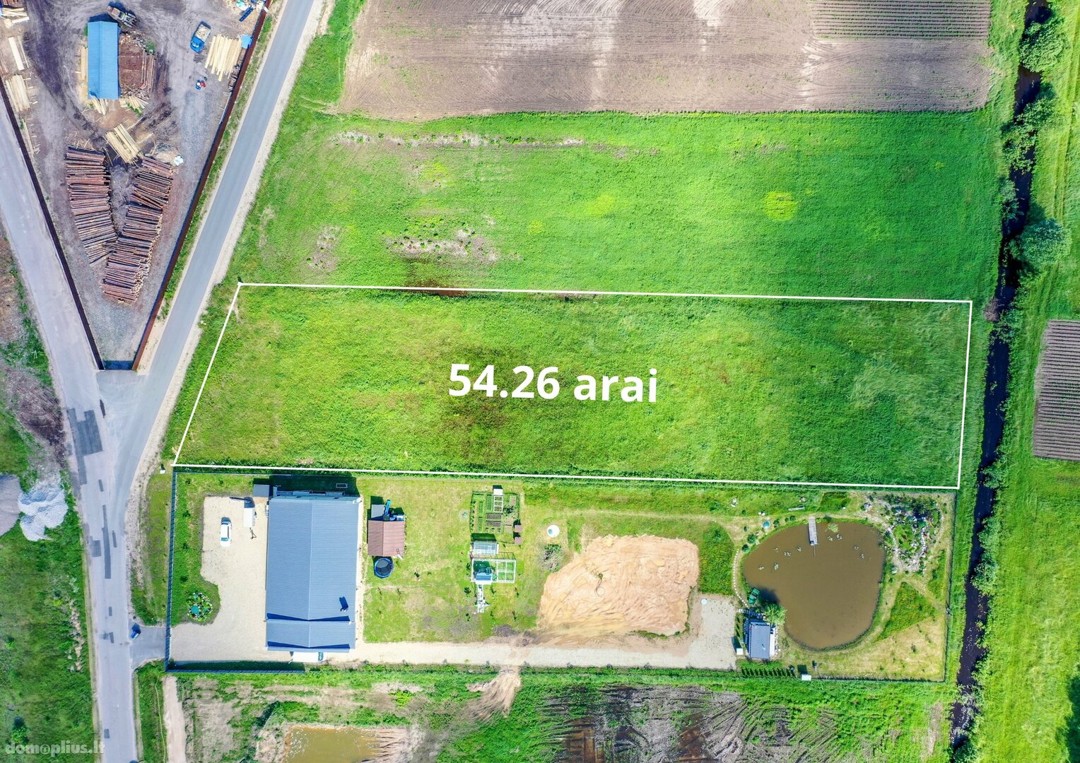 Land for sale Vilniaus rajono sav., Mickūnuose, Dėdoniškių g.