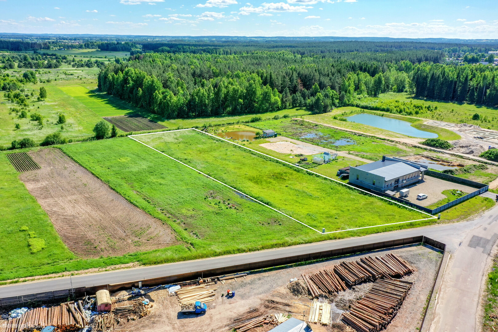 Land for sale Vilniaus rajono sav., Mickūnuose, Dėdoniškių g.