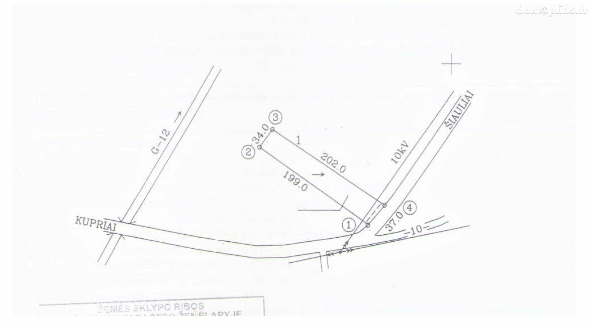 Land for sale Šiaulių rajono sav., Voveriškiuose