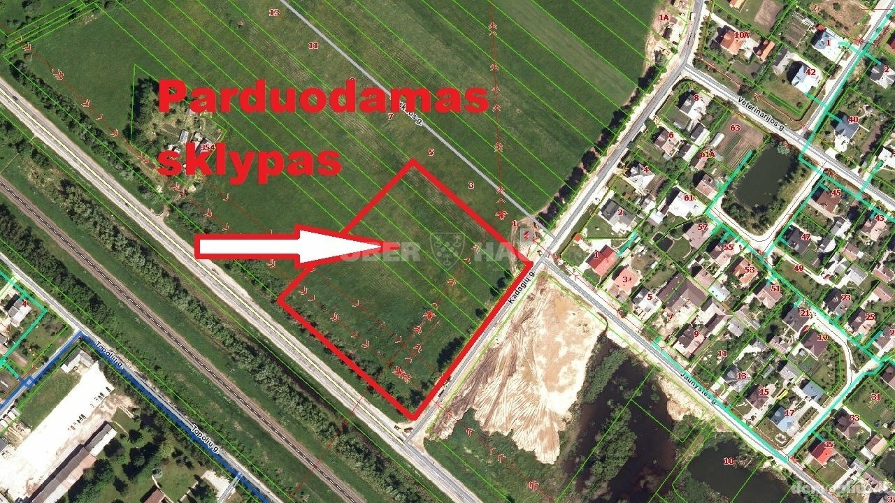 Land for sale Šiaulių rajono sav., Vijoliuose, Kadagių g.