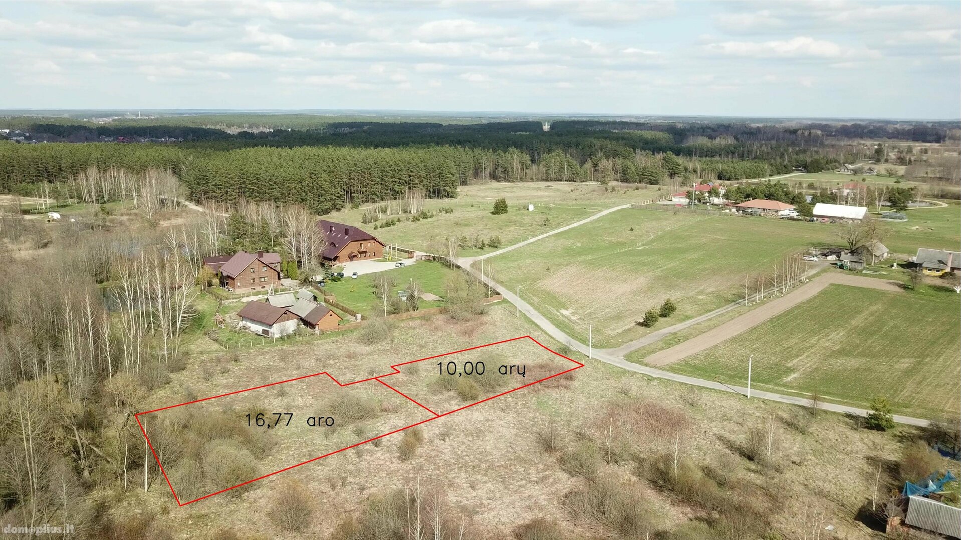 Land for sale Vilniaus rajono sav., Karklėnuose, Upelio g.