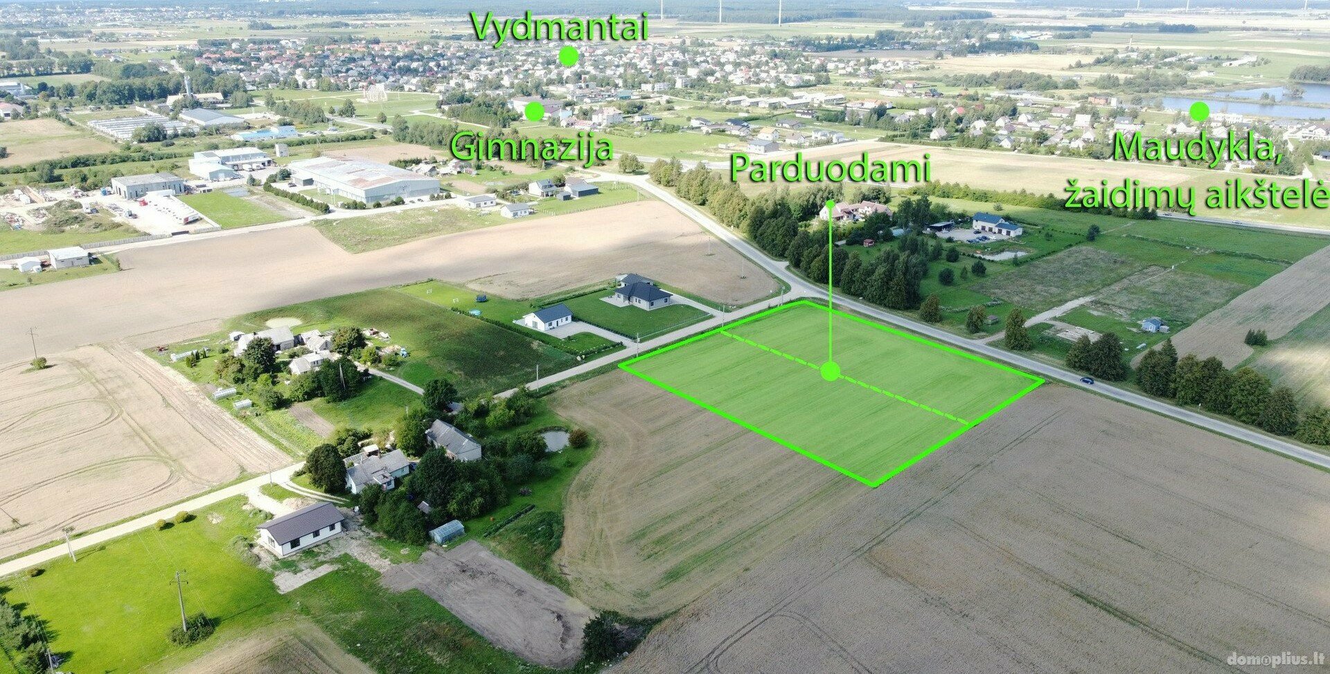 Parduodamas sklypas Kretingos rajono sav., Vydmantuose, Babilonijos g.