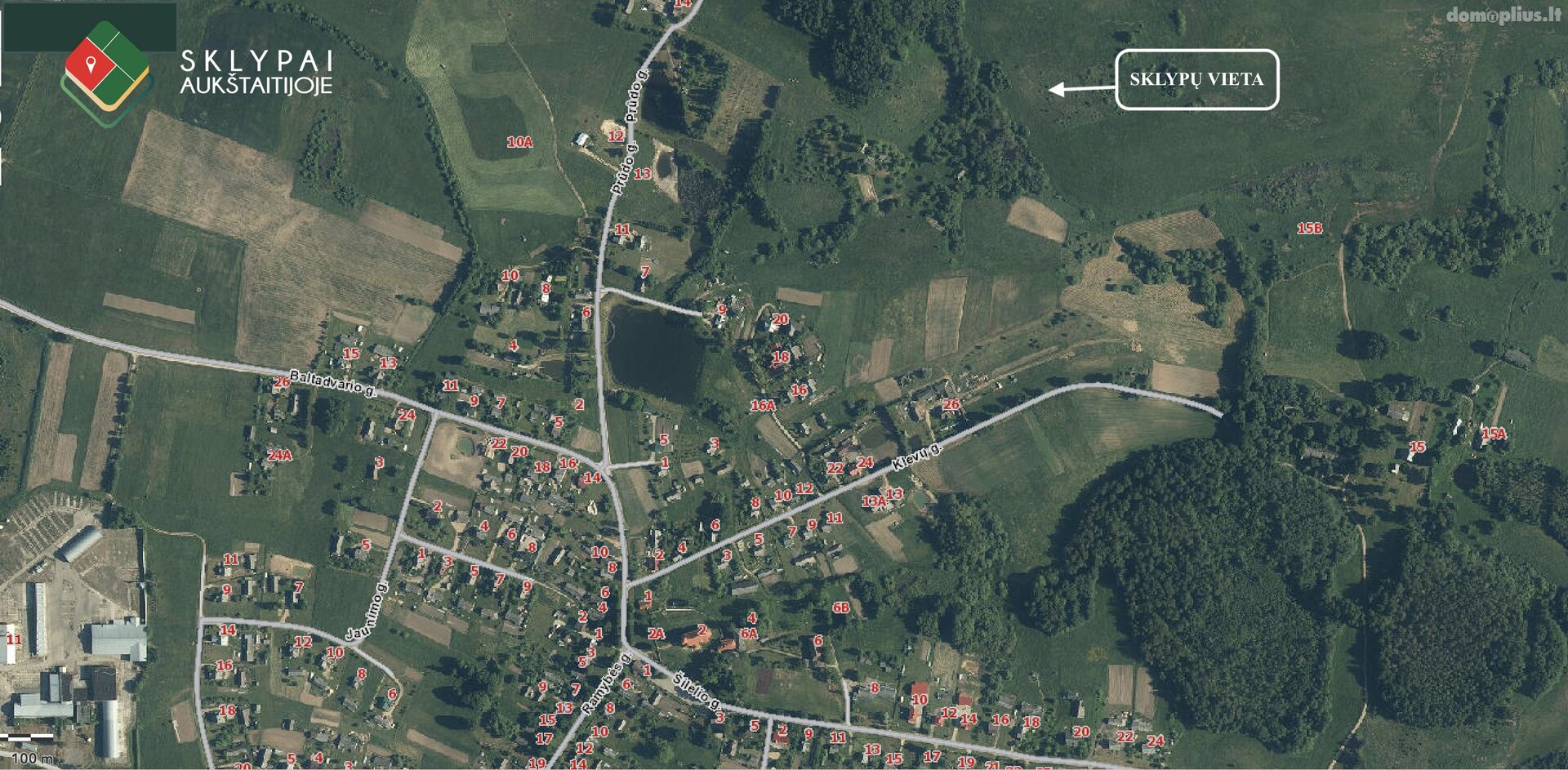 Parduodamas sklypas Molėtų rajono sav., Videniškiuose, Klevų g.
