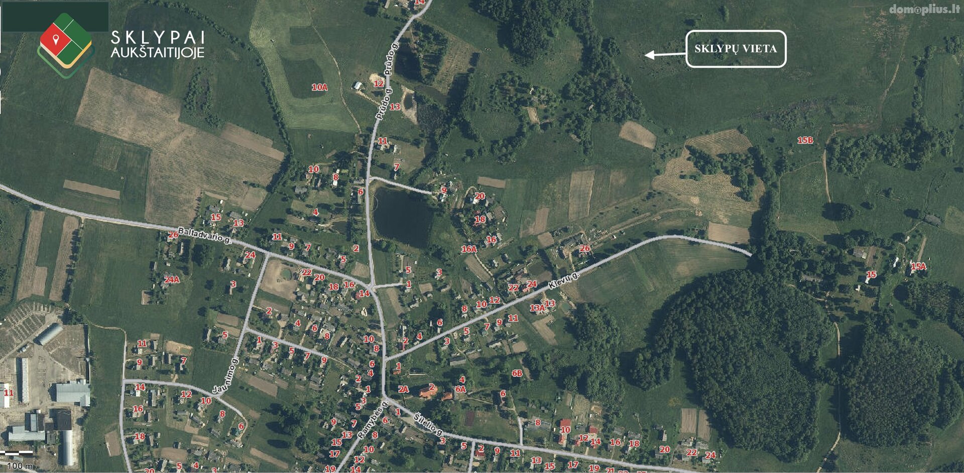 Land for sale Molėtų rajono sav., Videniškiuose, Klevų g.