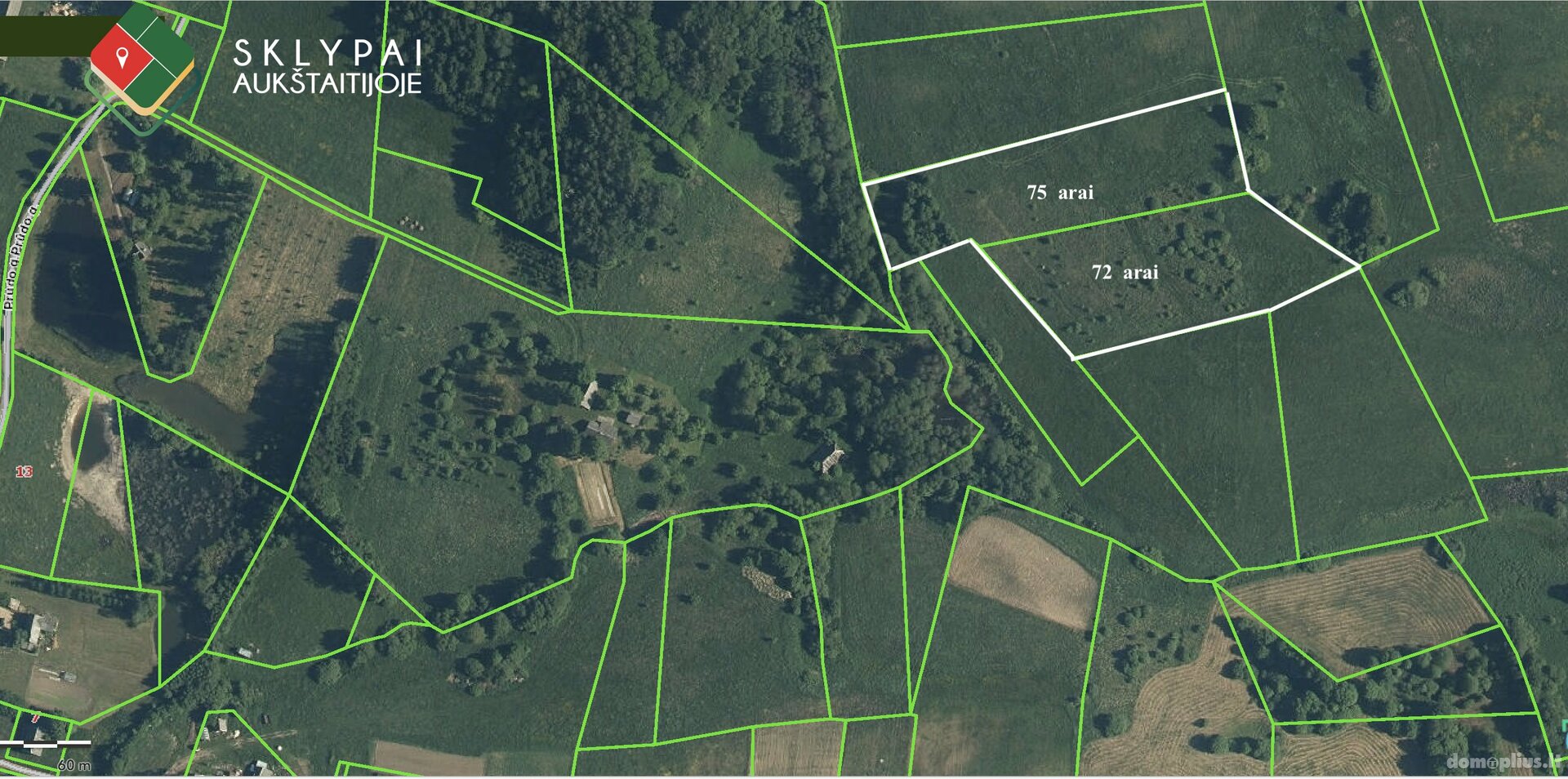 Land for sale Molėtų rajono sav., Videniškiuose, Klevų g.