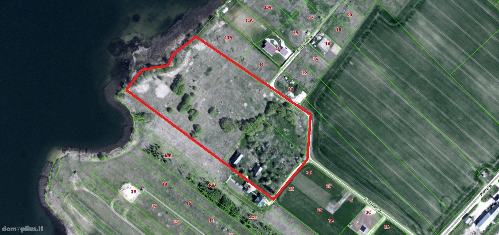 Land for sale Šiaulių rajono sav., Raizgiuose, Draugų g.