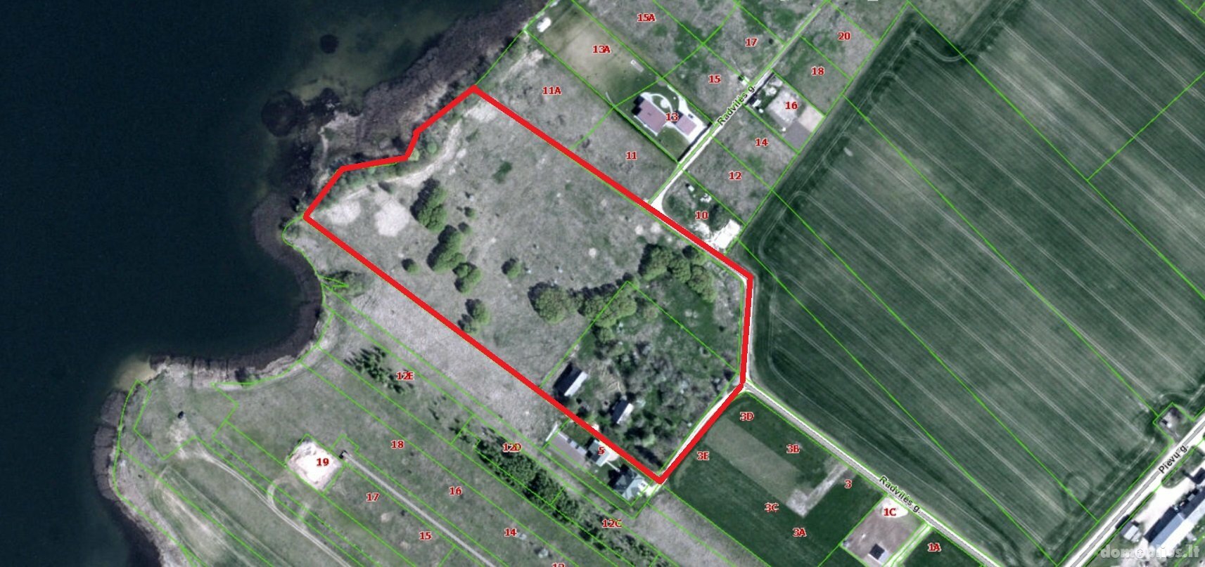Land for sale Šiauliuose, Centre