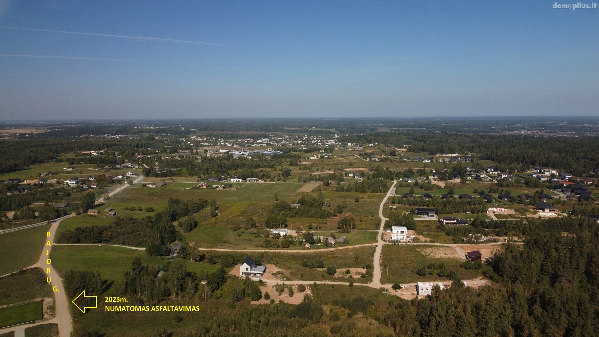 Parduodamas sklypas Vilniuje, Bajoruose