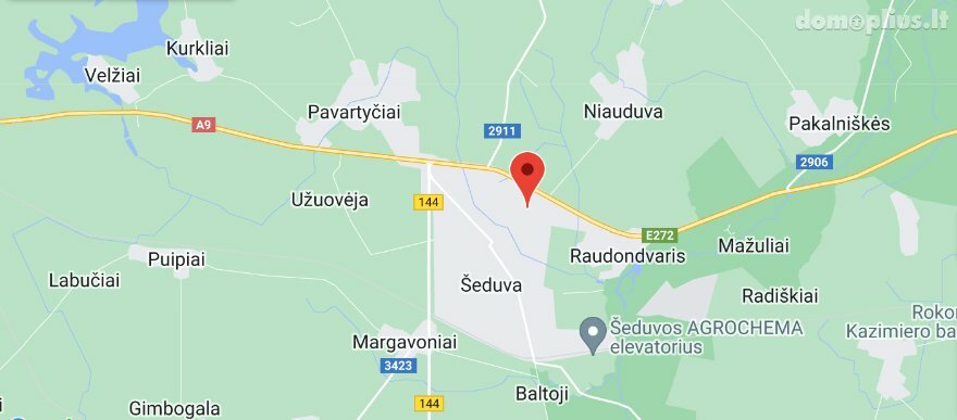 Участок Radviliškio rajono sav., Šeduvoje, Baukų g.