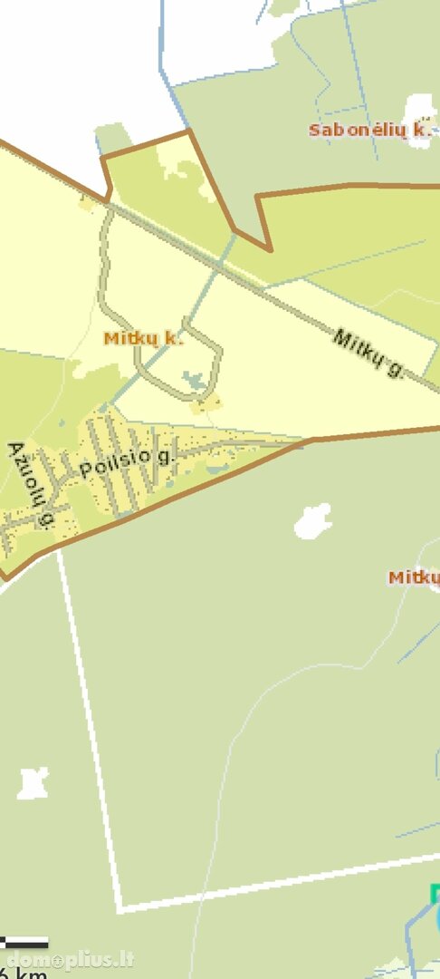 Land for sale Panevėžio rajono sav., Mitkuose