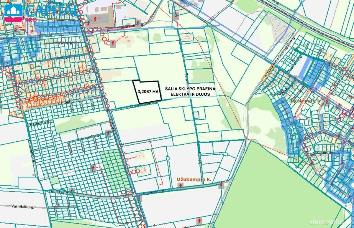 Land for sale Vilniuje, Paneriuose, Zigmantiškių g.