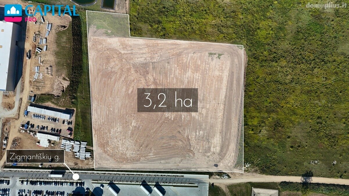 Land for sale Vilniuje, Paneriuose, Zigmantiškių g.