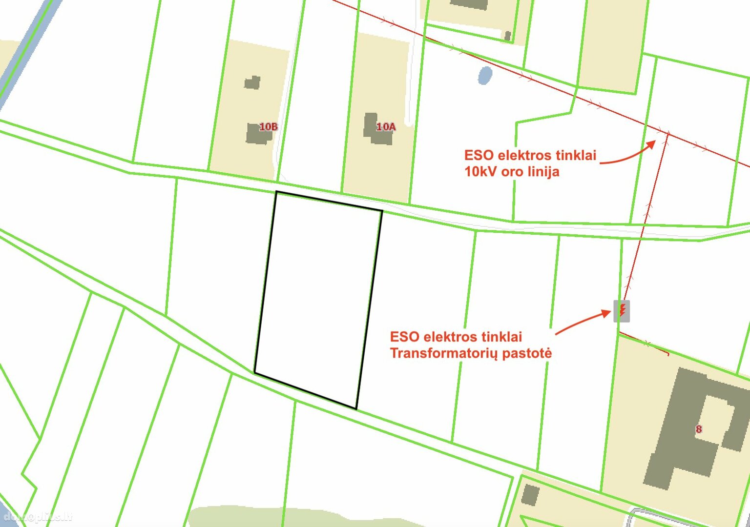 Land for sale Vilniaus rajono sav., Lavoriškėse