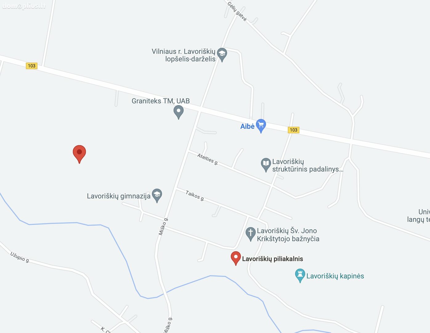 Land for sale Vilniaus rajono sav., Lavoriškėse