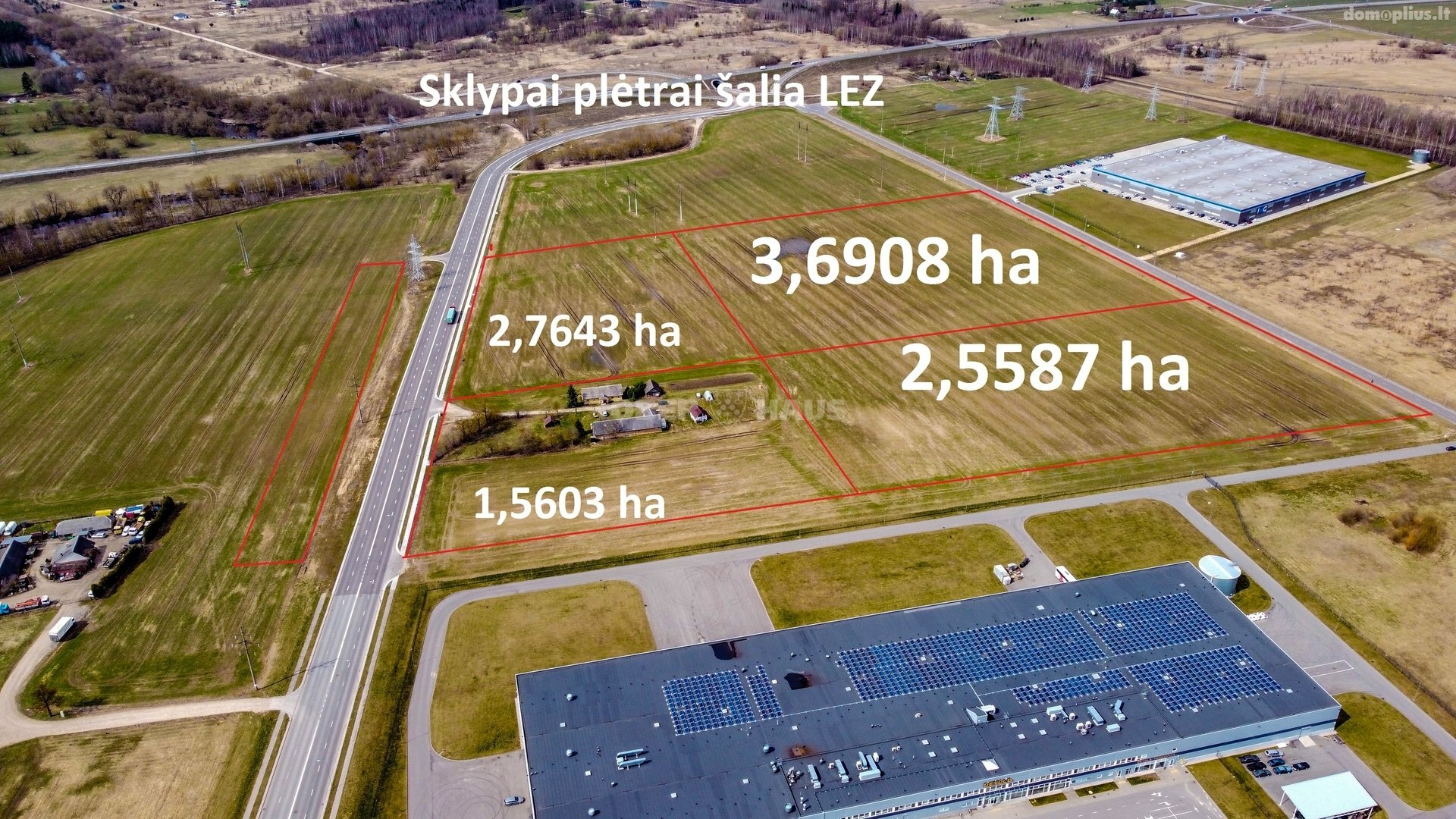 Land for sale Panevėžyje, Centre, Pažalvaičių g.