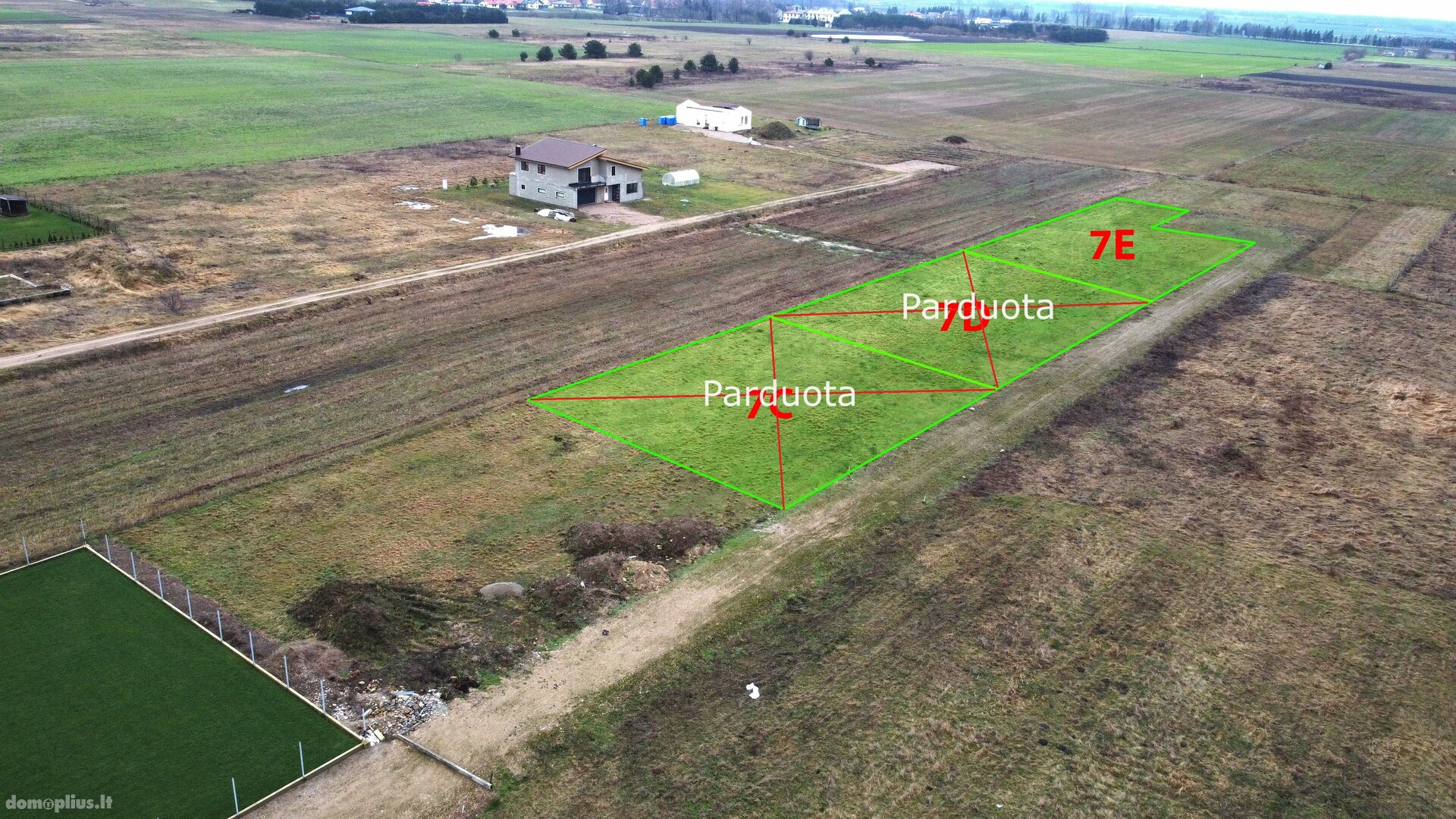 Parduodamas sklypas Kretingos rajono sav., Kiauleikiuose, Smėlio g.