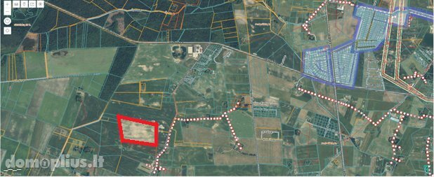 Участок Kauno rajono sav., Girininkai II, Pienių g.