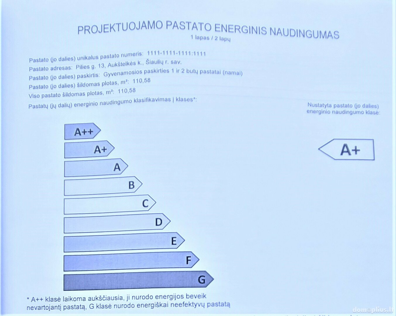 Участок Šiaulių rajono sav., Aukštelkėje, Pilies g.
