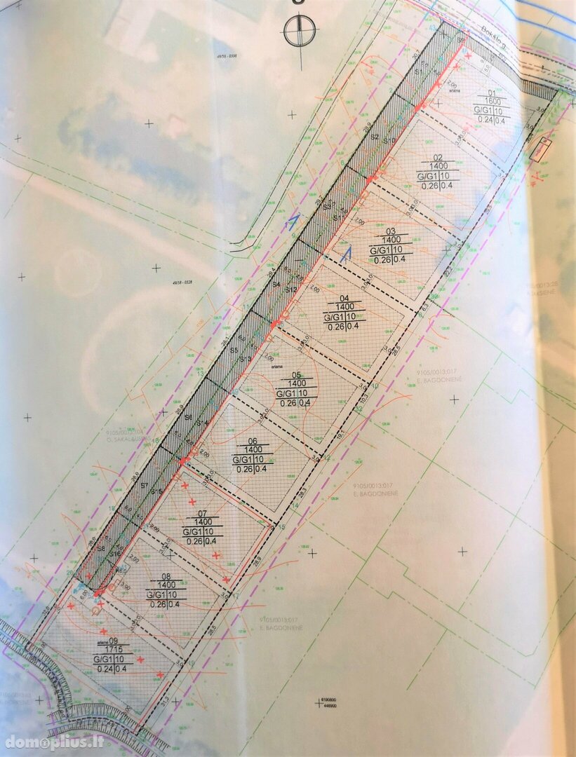 Land for sale Šiaulių rajono sav., Bubiuose, Bokšto g.