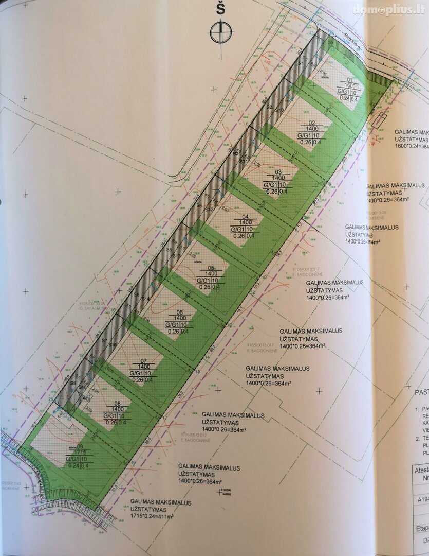 Land for sale Šiaulių rajono sav., Bubiuose, Bokšto g.