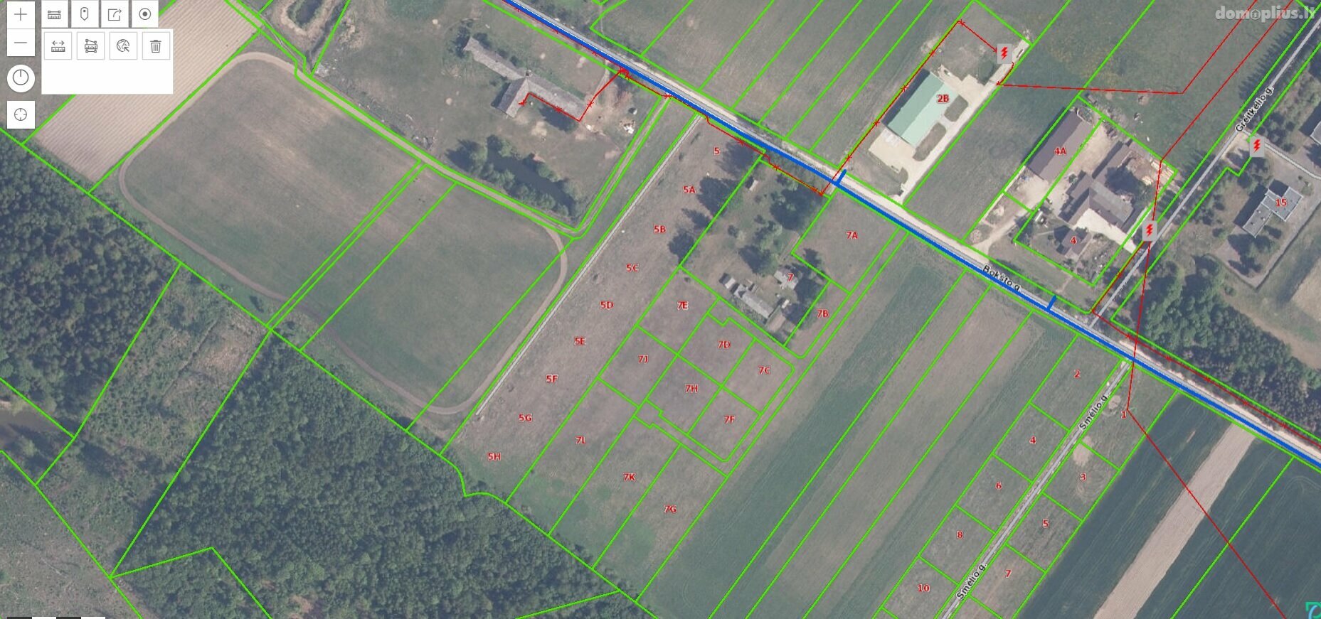 Land for sale Šiaulių rajono sav., Bubiuose, Bokšto g.