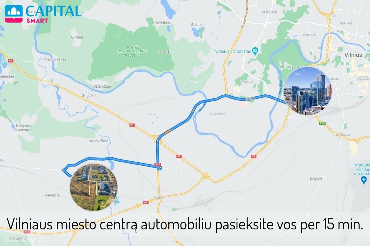 Land for sale Vilniuje, Paneriuose