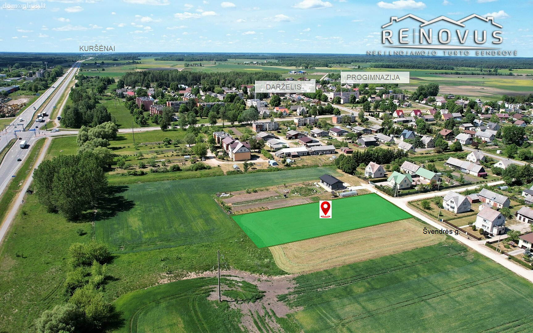 Parduodamas sklypas Šiaulių rajono sav., Kužiuose, Švendrės g.