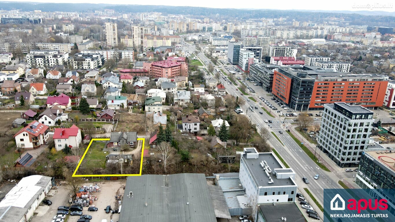 Land for sale Vilniuje, Šnipiškėse, Rudnios g.