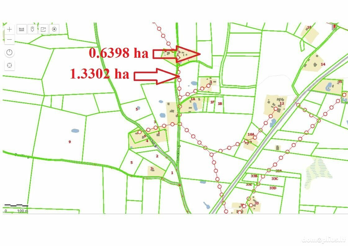 Parduodamas sklypas Trakų rajono sav., Padvarionyse, Dubuklio g.