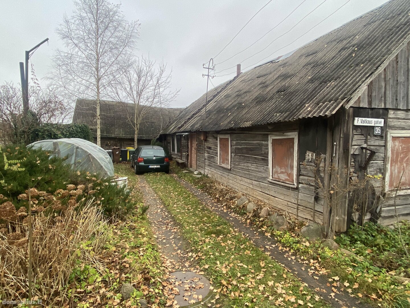 Участок Šiaulių rajono sav., Gruzdžiuose, F. Vaitkaus g.