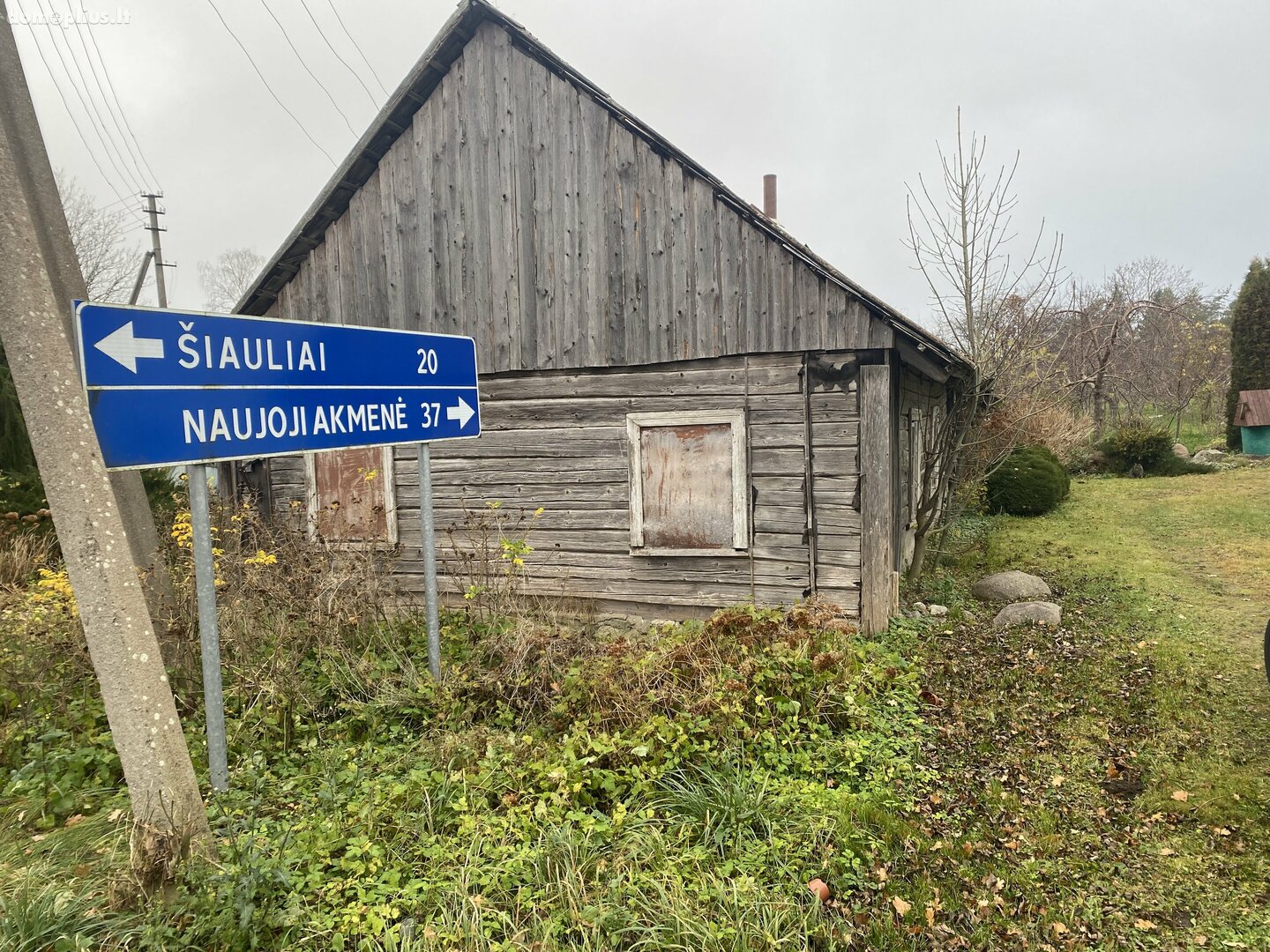 Участок Šiaulių rajono sav., Gruzdžiuose, F. Vaitkaus g.