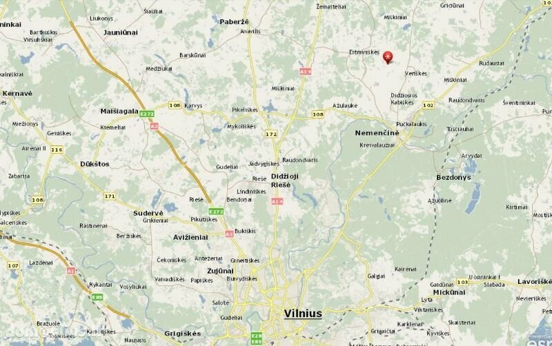 Parduodamas sklypas Vilniaus rajono sav., Gaukštonyse