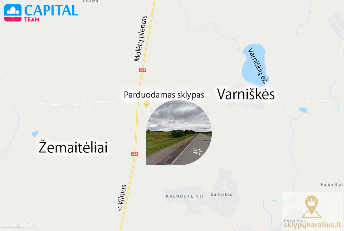 Land for sale Vilniaus rajono sav., Žemaitėliuose