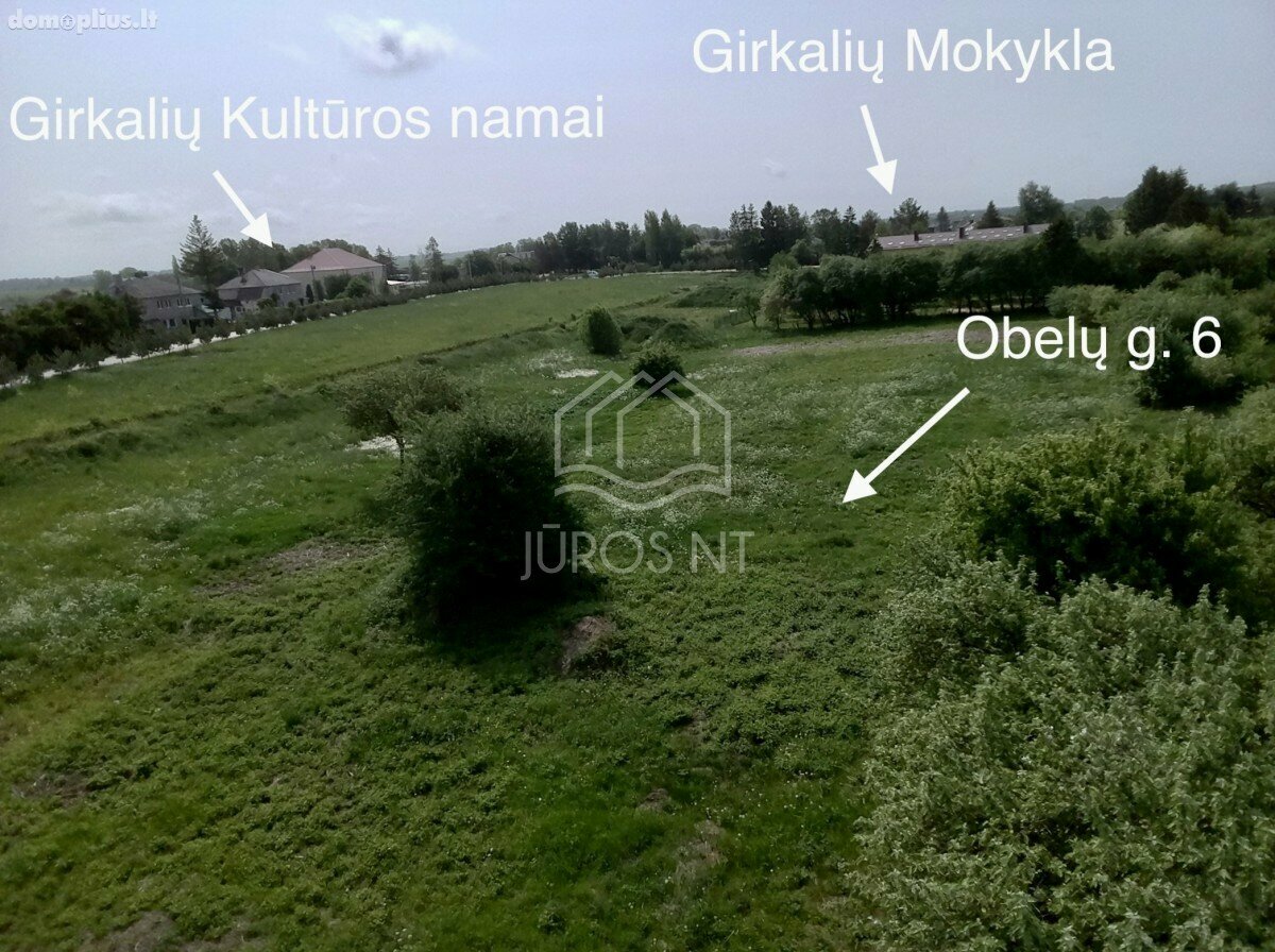 Land for sale Klaipėdos rajono sav., Girkaliuose, Obelų g.
