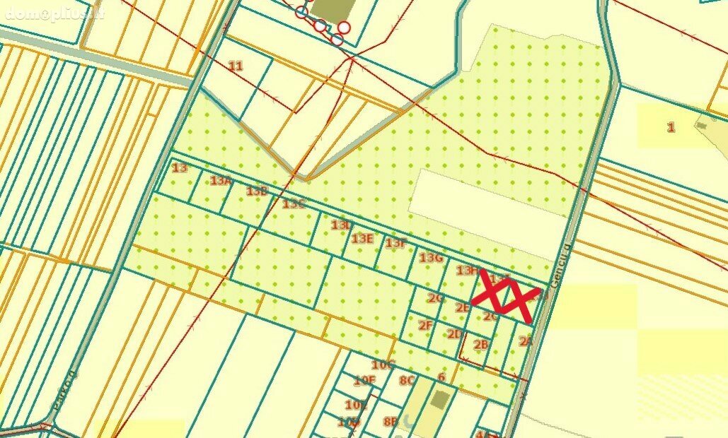 Land for sale Kretingos rajono sav., Pryšmančiuose, Parko g.