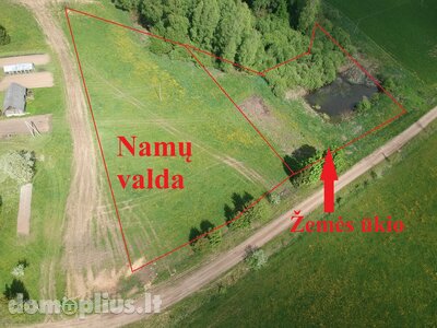 Parduodamas sklypas Širvintų rajono sav., Meiliūnuose, Kernavės g.