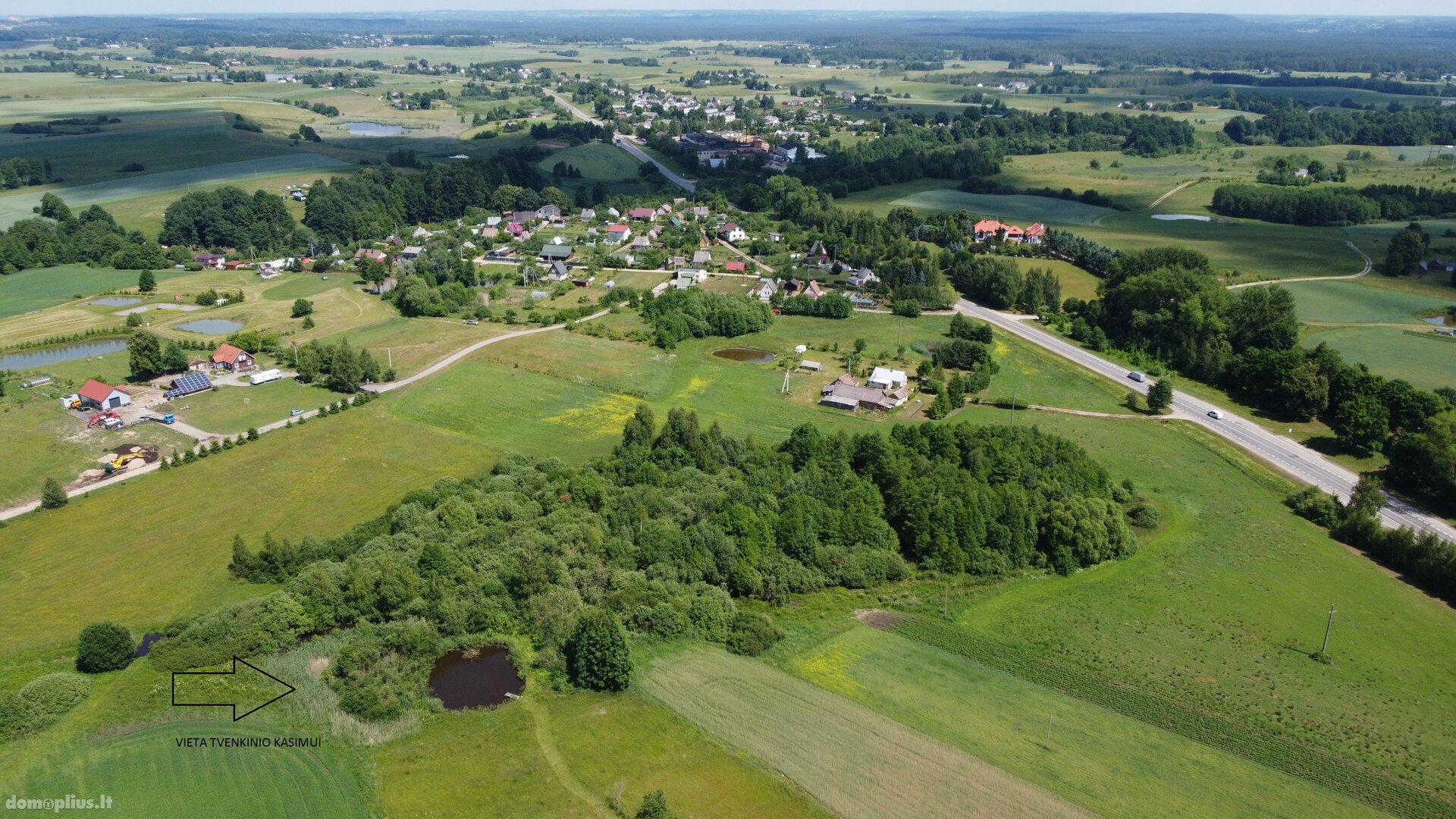 Parduodamas sklypas Alytaus rajono sav., Maslaučiškėse, Beržų g.