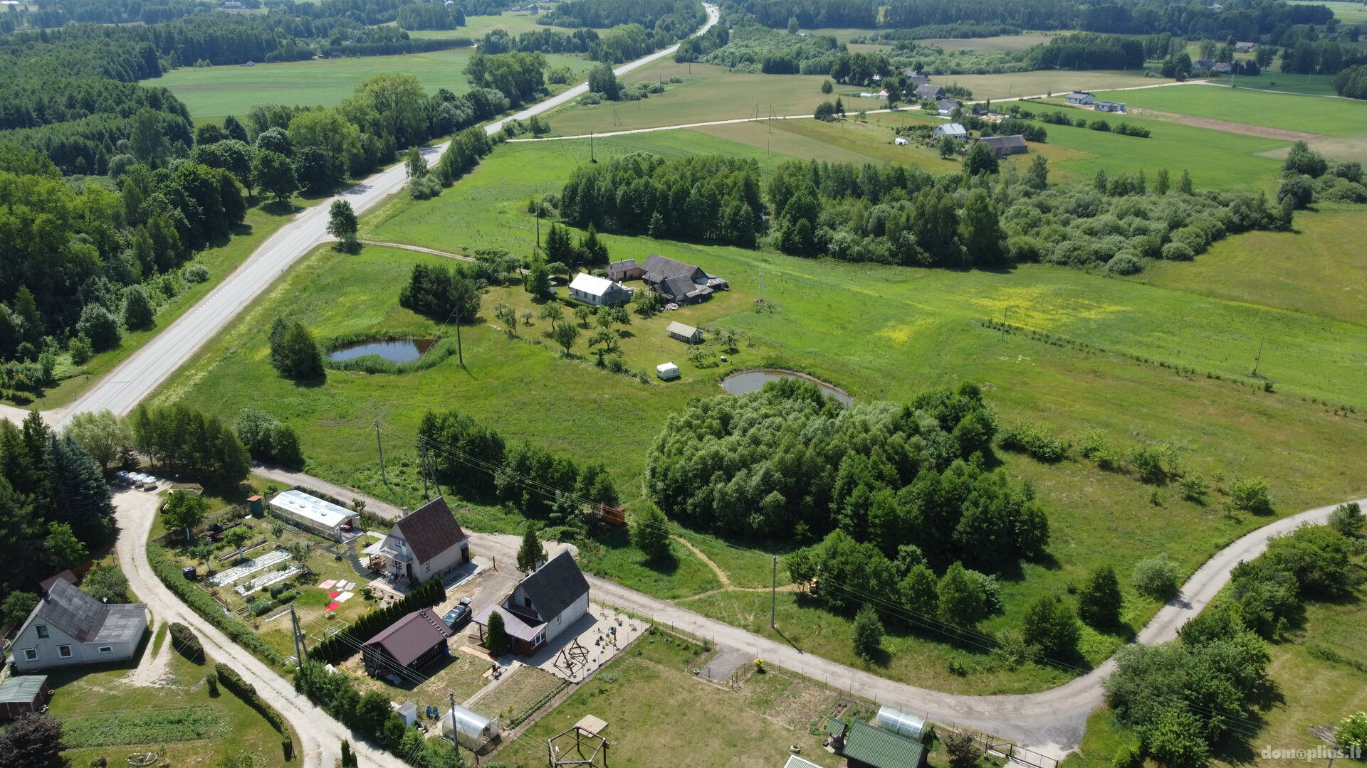 Участок Alytaus rajono sav., Maslaučiškėse, Beržų g.