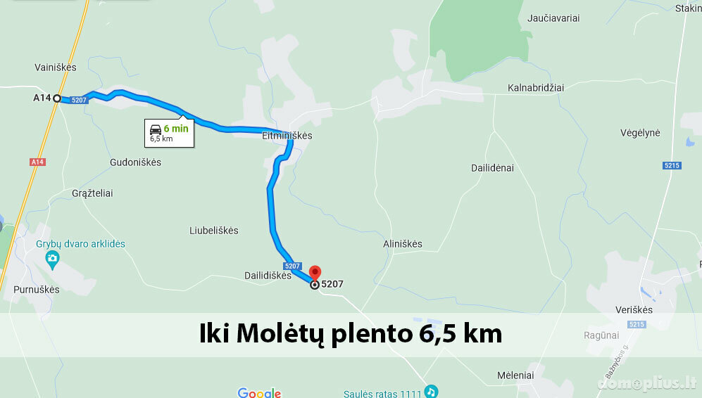 Parduodamas sklypas Vilniaus rajono sav., Rėžiuose