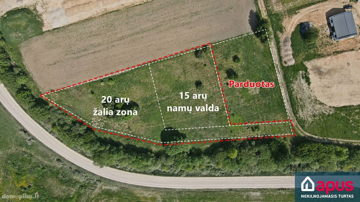 Land for sale Vilniaus rajono sav., Galgiuose, Mokyklos g.