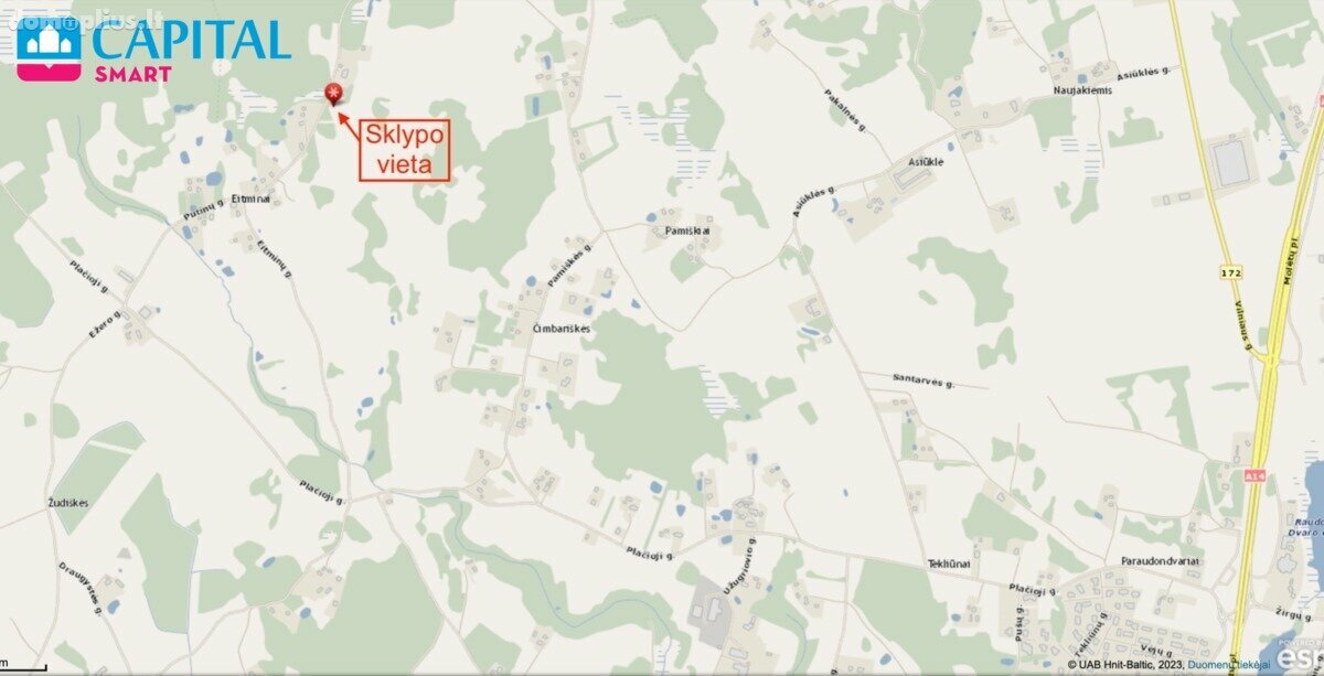 Land for sale Vilniaus rajono sav., Eitminuose