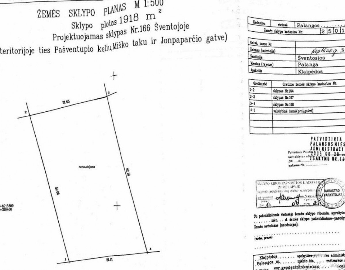 Land for sale Šventojoje, Neptūno g.
