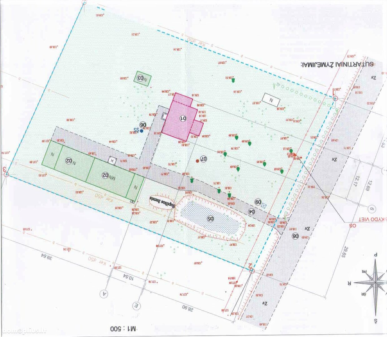 Land for sale Šiaulių rajono sav., Šemetiškiuose