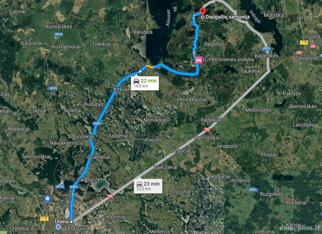 Land for sale Utenos rajono sav., Maneičiuose, Upelio g.