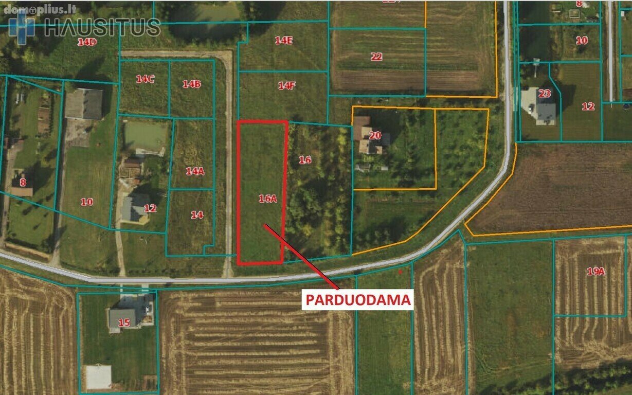 Land for sale Panevėžio rajono sav., Tvenkinio g.