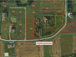 Land for sale Panevėžio rajono sav., Tvenkinio g.