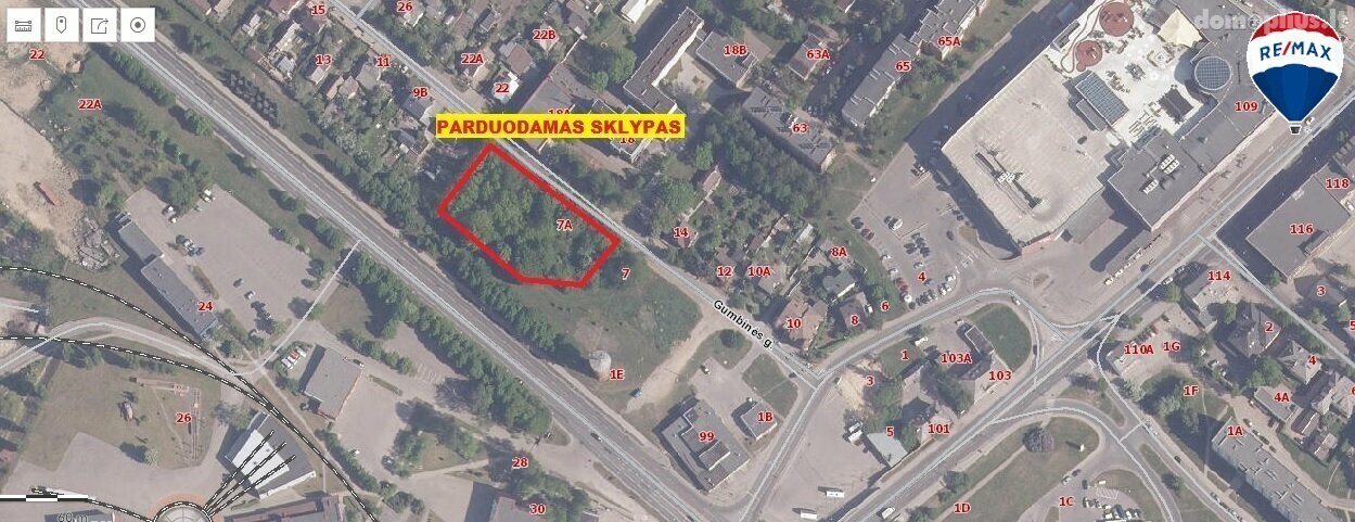 Land for sale Šiauliuose, Centre, Gumbinės g.