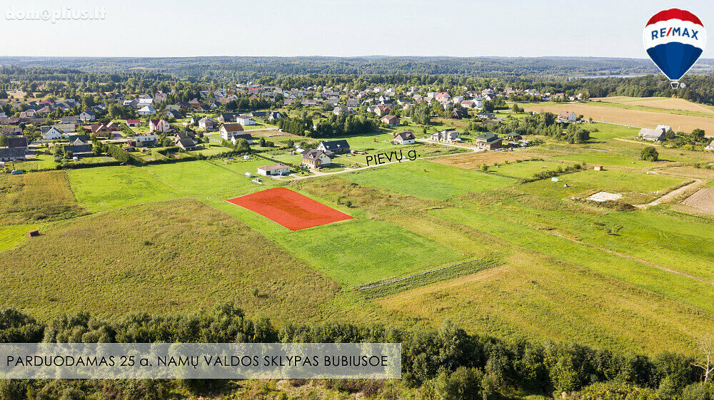 Parduodamas sklypas Šiaulių rajono sav., Bubiuose