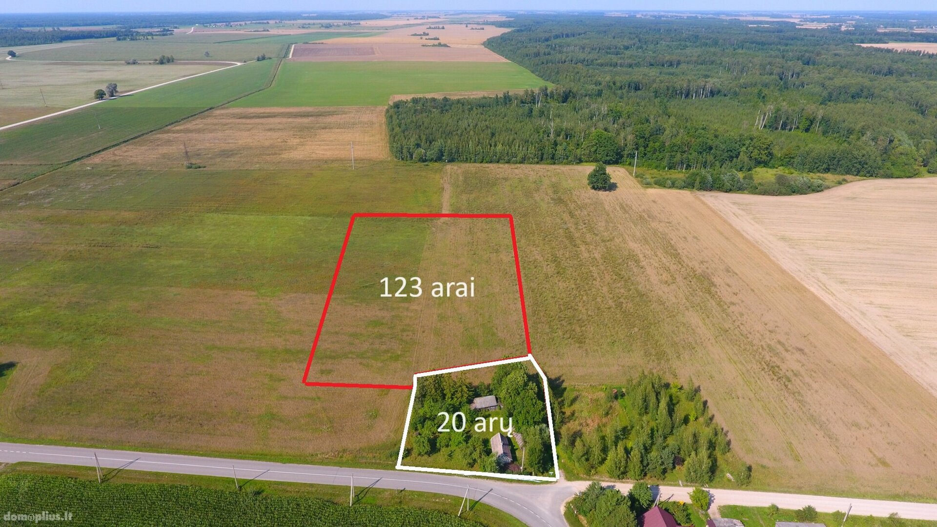 Land for sale Panevėžio rajono sav., Spirakiuose, Tartališkio g.
